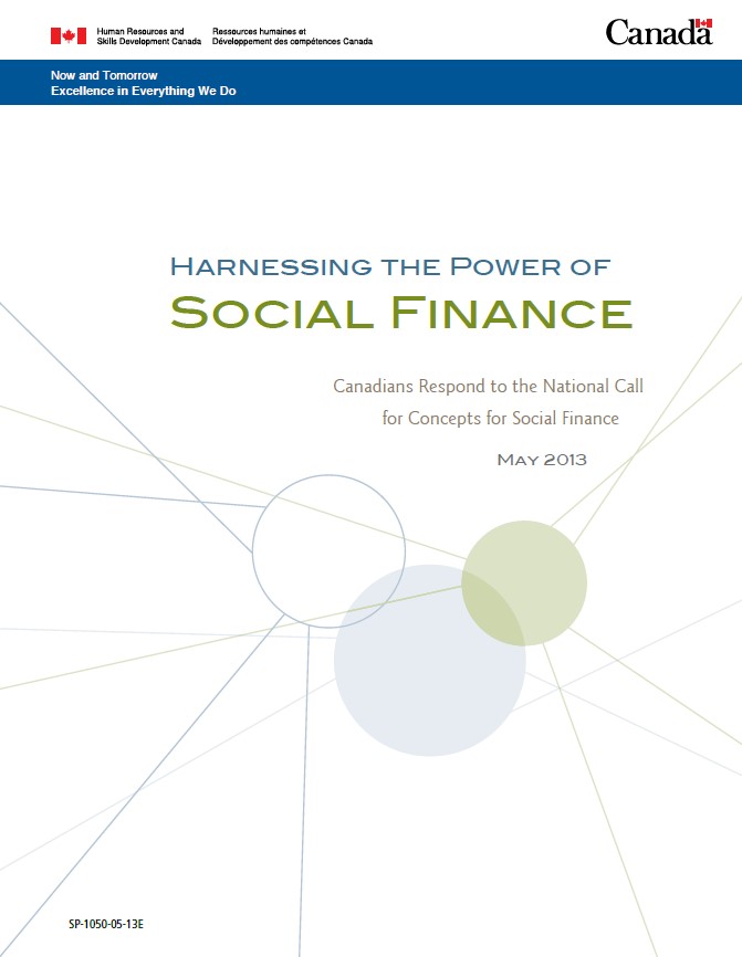 harnessing power of social finance full cover